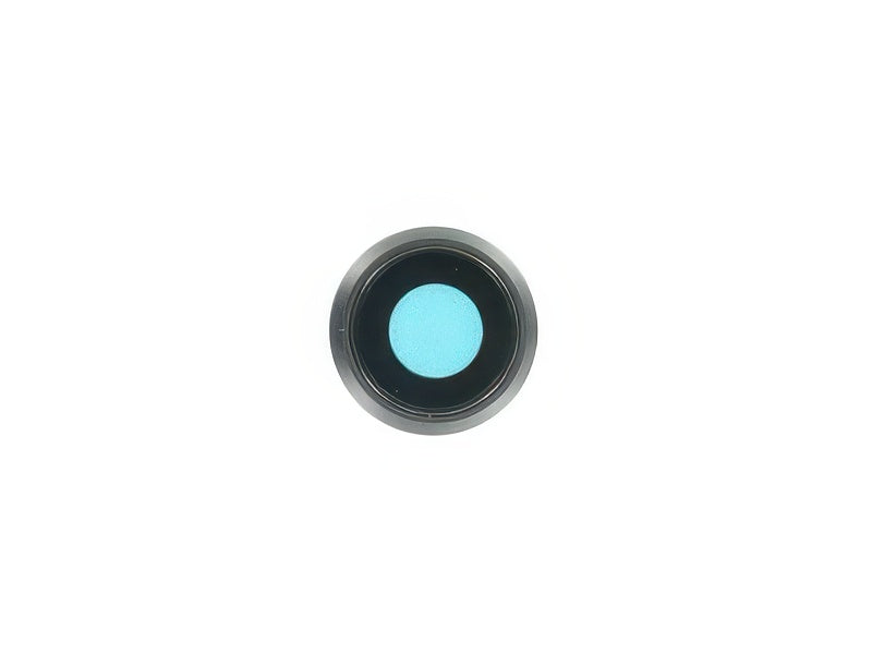 Anello Esterno Camera Posteriore + Vetrino Nero per Apple iPhone 8