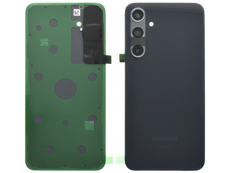 Cover Batteria + Vetrino Camera + Adesivi Awesome Navy per Samsung SM-A556 Galaxy A55 5G