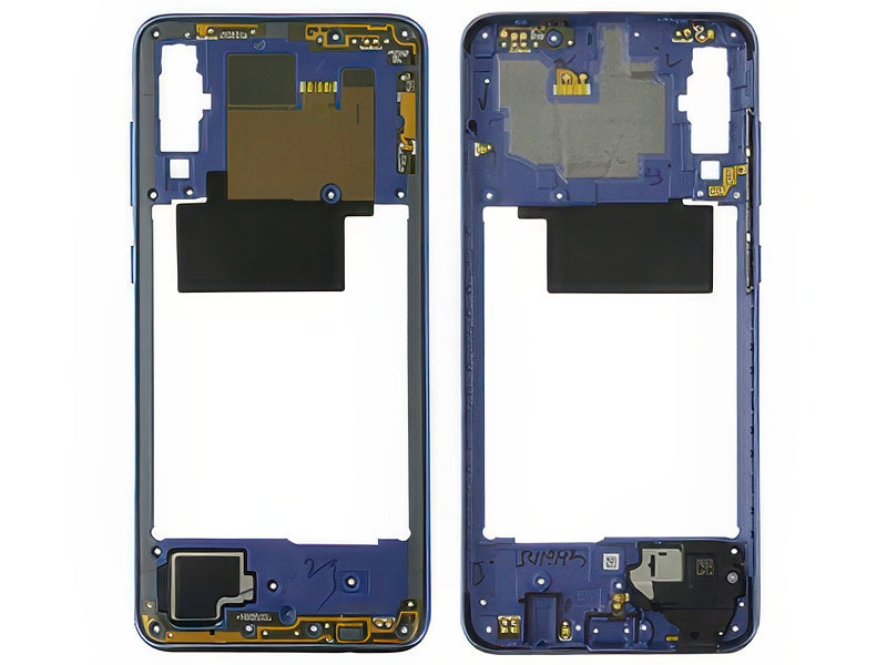 Rear Cover + Suoneria + Antenna + Tasti Laterali Blu per Samsung SM-A705 Galaxy A70