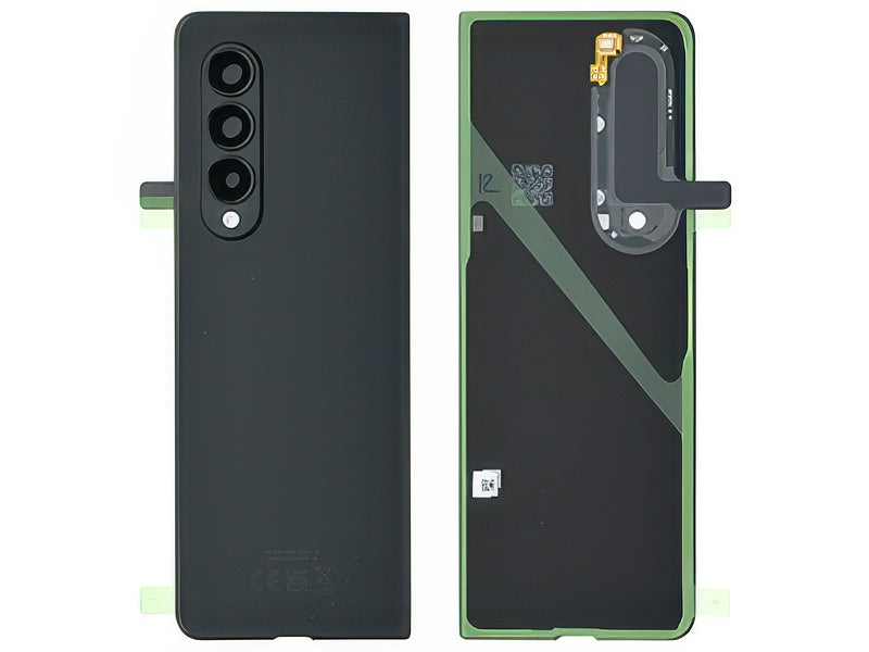 Cover Batteria + Vetrino Camera + Adesivi + Microfono Phantom Green per Samsung SM-F926 Galaxy Z Fold3 5G