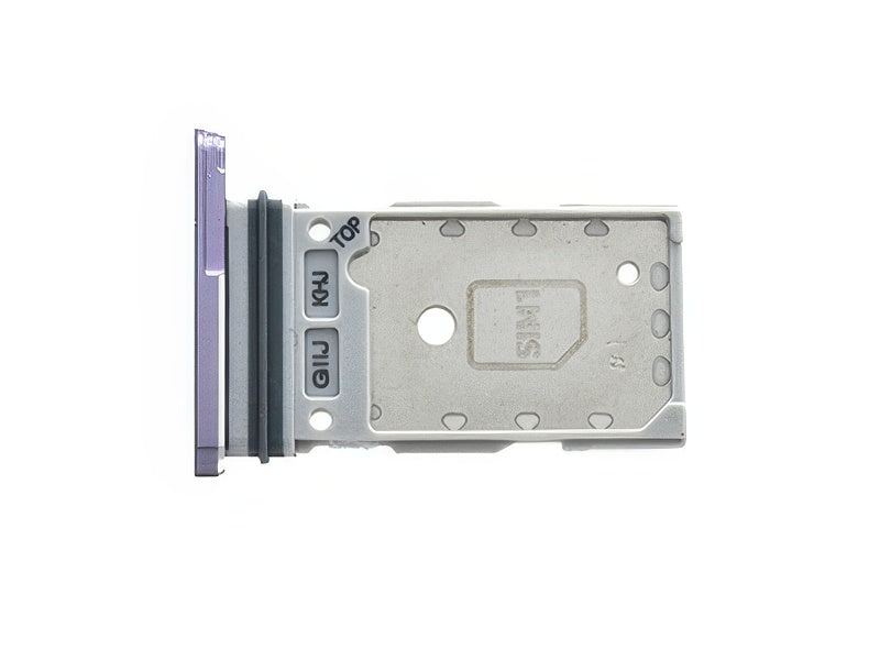 Sportello Dual Sim card + Alloggio Lavender per Samsung SM-G990 Galaxy S21 FE 5G