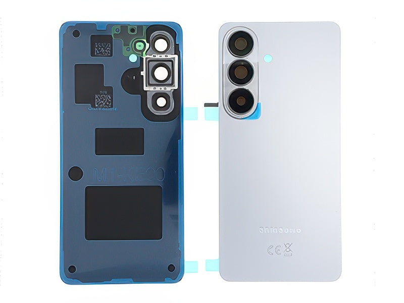 Cover Batteria + Vetrino Camera + Adesivi Silver Shadow per Samsung SM-S942 Galaxy S26