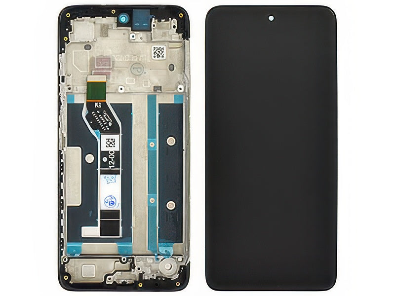 Lcd + Touch Screen + Frame Nero per Motorola Moto G05 - Compatibile