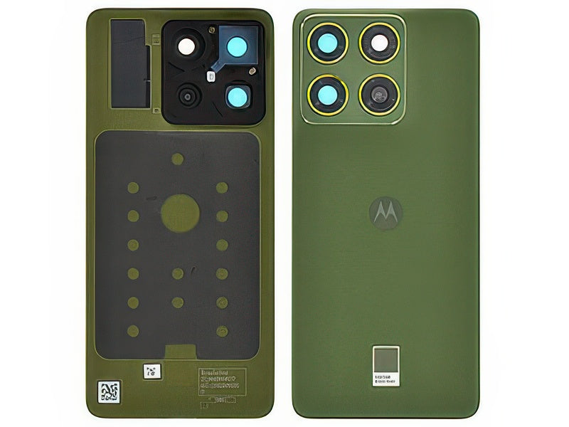 Cover Batteria + Vetrino Camere Bronze Verde per Motorola Edge 70 5G