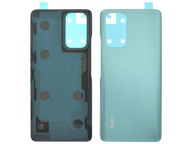 Cover Batteria + Adesivi Aurora Verde per Xiaomi Redmi Note 10 Pro 4G