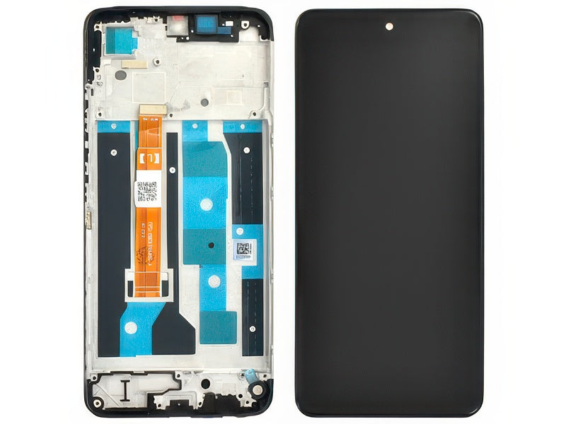 Lcd + Touch Screen + Frame Nero per realme C65