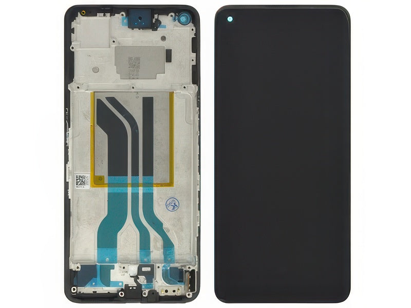 Lcd + Touch Screen + Frame Nero per realme GT Neo 3T