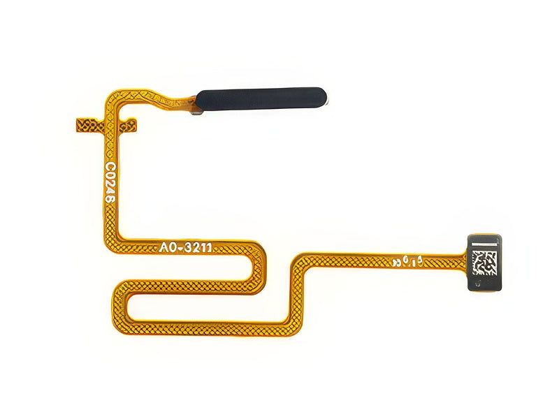 Flat Cable + Lettore Impronta Nero per realme Narzo 50 5G