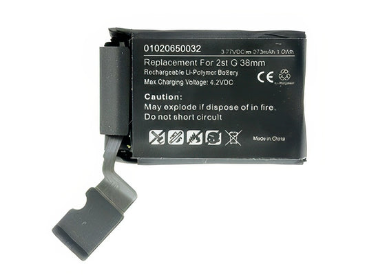 Batteria 273 mAh qualità Premium Smart per Apple Watch 38mm. Serie 2 A1757