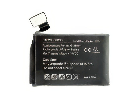 Batteria 270 mAh qualità Premium Smart per Apple Watch 38mm. Serie 3 A1858-A1860