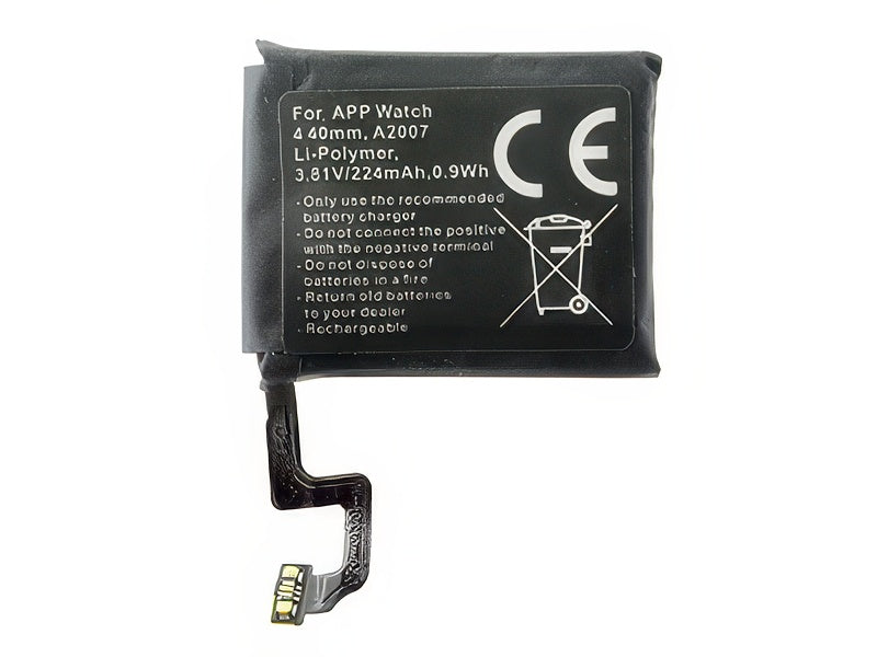Batteria 224 mAh qualità Premium Smart per Apple Watch 40mm. Serie 4 A1977-A2007