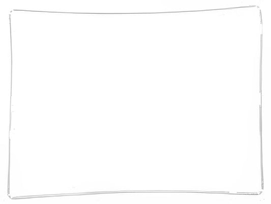 Guarnizione in plastica touchscreen Ottima qualità Bianco per Apple iPad 2 Model n: A1395-A1396-A1397