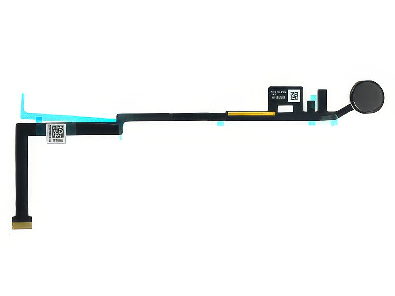 Tasto Joystick Esterno + Flat Cable ottima qualità Nero - No Lettore d'Impronta per Apple iPad 6a Generazione Model n: A1893-A1954