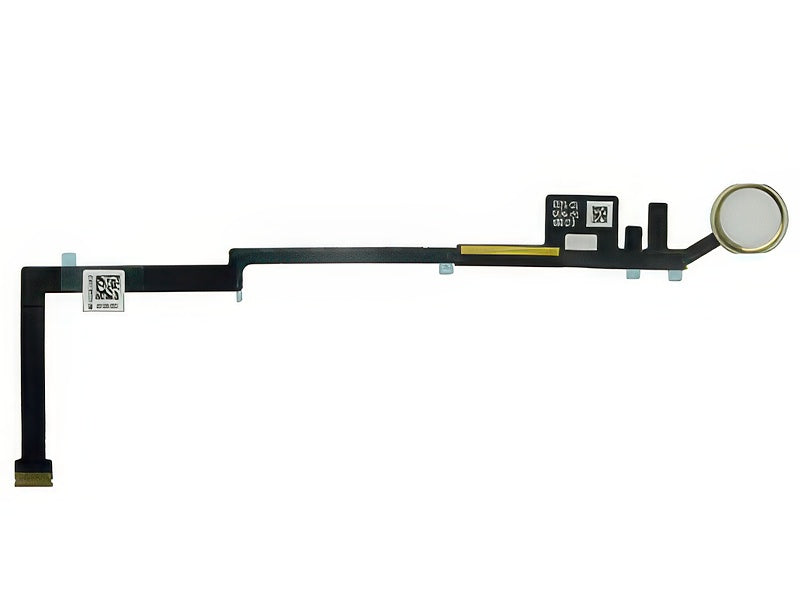 Tasto Joystick Esterno + Flat Cable ottima qualità Oro - No Lettore d'Impronta per Apple iPad 5a Generazione Model n: A1822-A1823