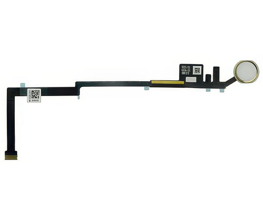 Tasto Joystick Esterno + Flat Cable ottima qualità Oro - No Lettore d'Impronta per Apple iPad 6a Generazione Model n: A1893-A1954