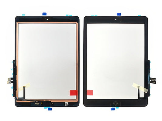 Touch + Biadesivo + Switch + Frame con Tasto Home Ottima qualità Nero per Apple iPad 6a Generazione Model n: A1893-A1954