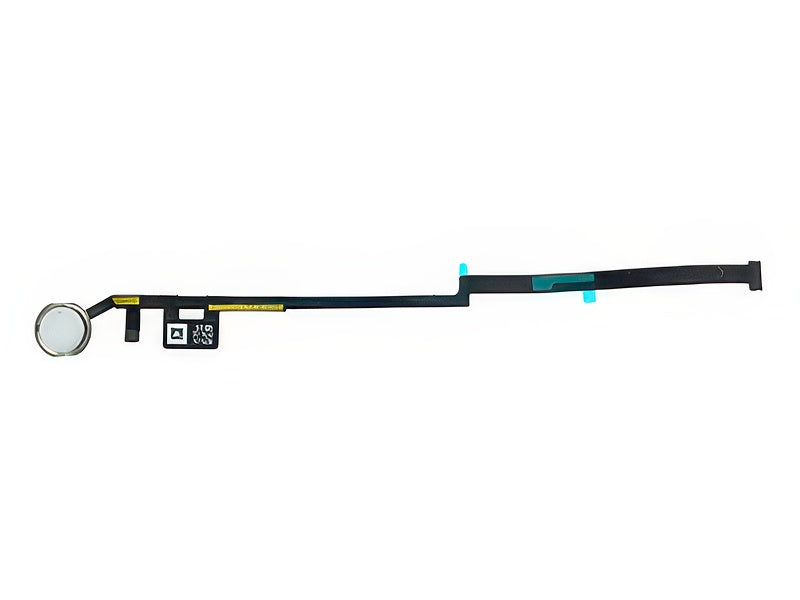 Tasto Joystick Esterno + Flat Cable ottima qualità Bianco - No Lettore d'Impronta per Apple iPad 7a Generazione 10.2" Model n: A2197-A2198-A2200