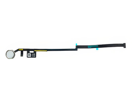 Tasto Joystick Esterno + Flat Cable ottima qualità Bianco - No Lettore d'Impronta per Apple iPad 7a Generazione 10.2" Model n: A2197-A2198-A2200