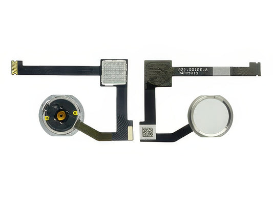 Tasto Joystick Esterno + Flat Cable ottima qualità Bianco - No Lettore d'Impronta per Apple iPad Mini 4 Model n: A1538-A1550