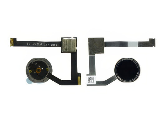 Tasto Joystick Esterno + Flat Cable ottima qualità Nero - No Lettore d'Impronta per Apple iPad Mini 4 Model n: A1538-A1550