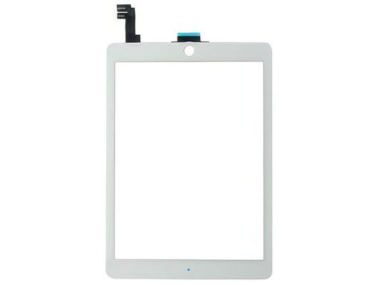 Touch screen + Flat Bianco Ottima qualità - Montaggio Complesso per Apple iPad Air 2 Model n: A1566-A1567