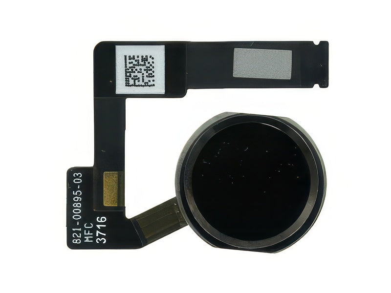 Tasto Joystick Esterno + Flat Cable ottima qualità Nero - No Lettore d'Impronta per Apple iPad Air 3a Generazione Model n: A2123-A2152-A2153-A2154