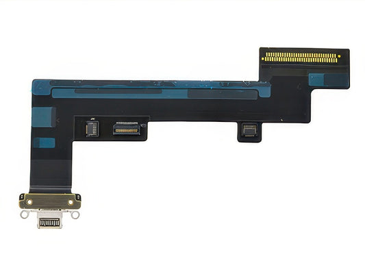 Flat cable + Connettore Plug-In Bianco per Apple iPad Air 4a Generazione Model n: A2072-A2316-A2324-A2325