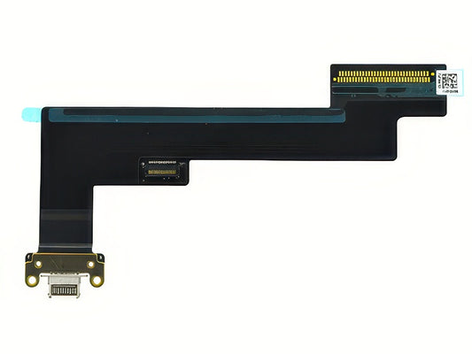 Flat cable + Connettore Plug-In Bianco Vers. Wifi per Apple iPad Air 5a Generazione Model n: A2588-A2589-A2591