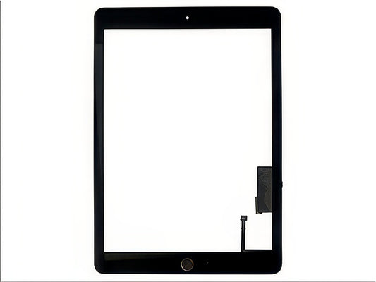Touchscreen + Biadesivo + switch + frame con Tasto Home Alta qualità Nero per Apple iPad Air Model n: A1474-A1475-A1476