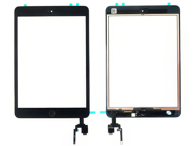 Touchscreen + Biadesivo + Switch + Frame + Tasto Home Qualità Eccelsa Nero per Apple iPad Mini 3 Model n: A1599-A1600