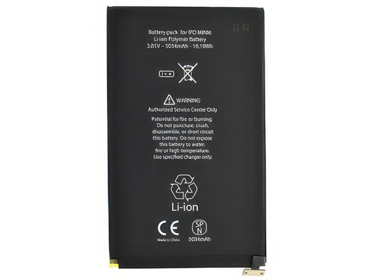 Batteria 5034 mAh qualità Premium Smart Celle AAA - Nuove zero cicli per Apple iPad Mini 6a Generazione Model n: A2567-A2568