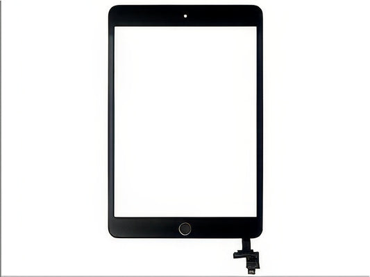 Touch screen + Flat Con Tasto Home qualità Ottima Nero per Apple iPad Mini Model n: A1432-A1454-A1455