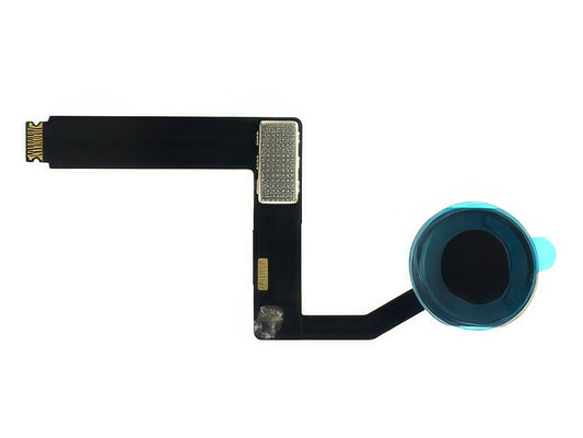Tasto Joystick Esterno + Flat Cable ottima qualità Nero - No Lettore d'Impronta per Apple iPad Pro 9.7'' Model n: A1673-A1674-A1675