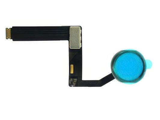 Tasto Joystick Esterno + Flat Cable ottima qualità Oro - No Lettore d'Impronta per Apple iPad Pro 9.7'' Model n: A1673-A1674-A1675