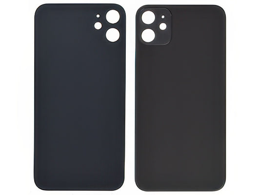 Vetrino Cover Batteria Nero Ottima qualità senza logo per Apple iPhone 11