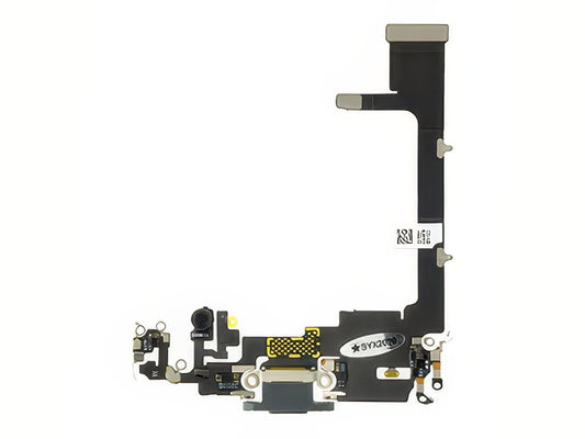 Flat Cable + Connettore Ricarica + Microfono + IC Verde senza logo per Apple iPhone 11 Pro