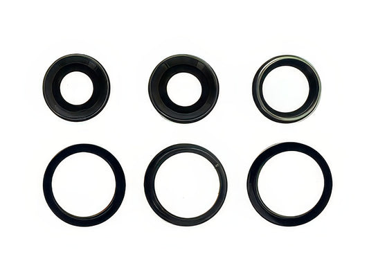 Cover Camera + Vetrino Nero Kit Completo 3 camere per Apple iPhone 11 Pro Max