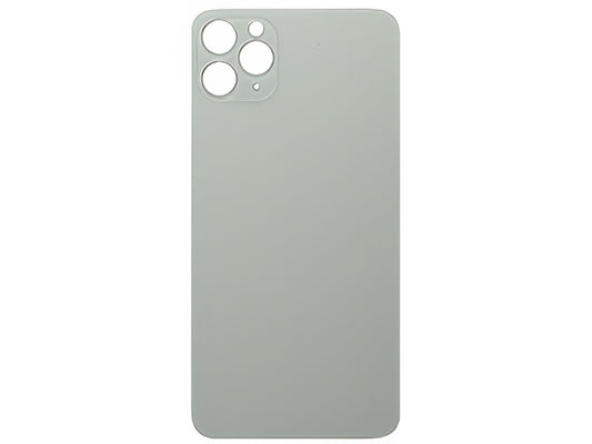 Vetrino Cover Batteria Bianco vers. "Big Hole" (foro camere più grande dell'originale) per Apple iPhone 11 Pro Max