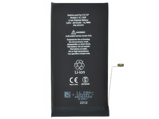 Batteria 2815 mAh qualità Premium Smart Celle AAA - Nuove zero cicli per Apple iPhone 12