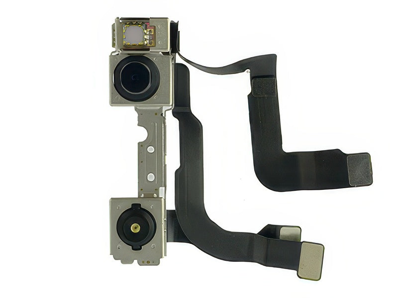 Flat cable + Camera Frontale + Sensore Recuperare e saldare sensore Originale per Apple iPhone 12