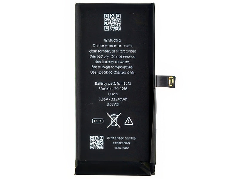 Batteria 2227 mAh qualità Premium Pro Celle AAA+ - Nuove zero cicli per Apple iPhone 12 mini