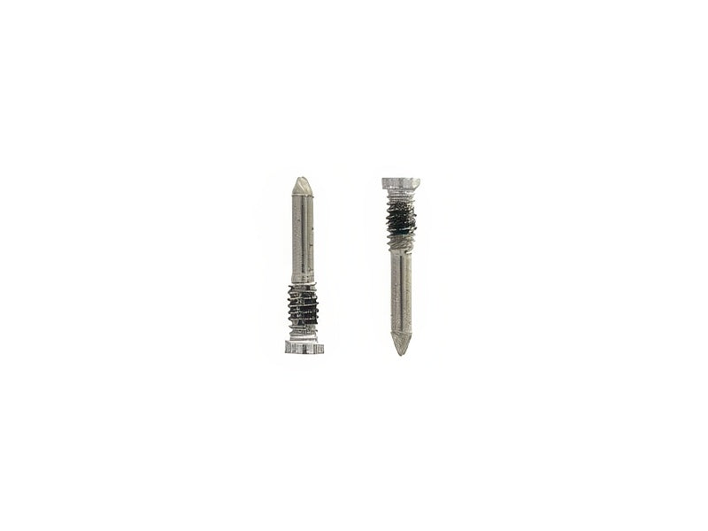 Vite Connettore Ricarica Kit 2 pz Bianco per Apple iPhone 12 mini