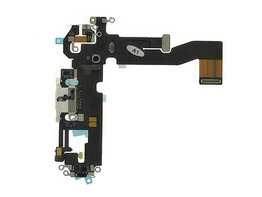 Flat cable + Connettore Ricarica + Microfono Bianco senza logo per Apple iPhone 12 Pro