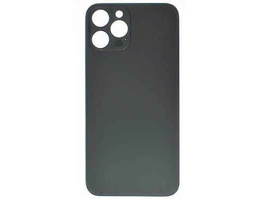 Vetrino Cover Batteria Nero vers. "Big Hole" (foro camere più grande dell'originale) per Apple iPhone 12 Pro