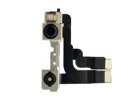 Flat cable + Camera Frontale + Sensore Recuperare e saldare sensore Originale per Apple iPhone 12 Pro Max