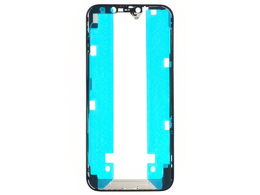 Frame cornice lcd + Adesivi Nero per Apple iPhone 12 Pro Max