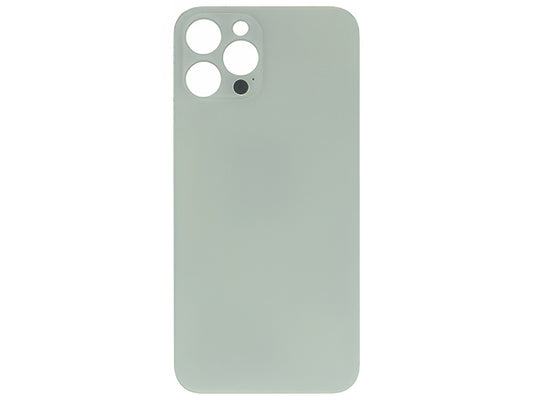 Vetrino Cover Batteria Bianco vers. "Big Hole" (foro camere più grande dell'originale) per Apple iPhone 12 Pro Max