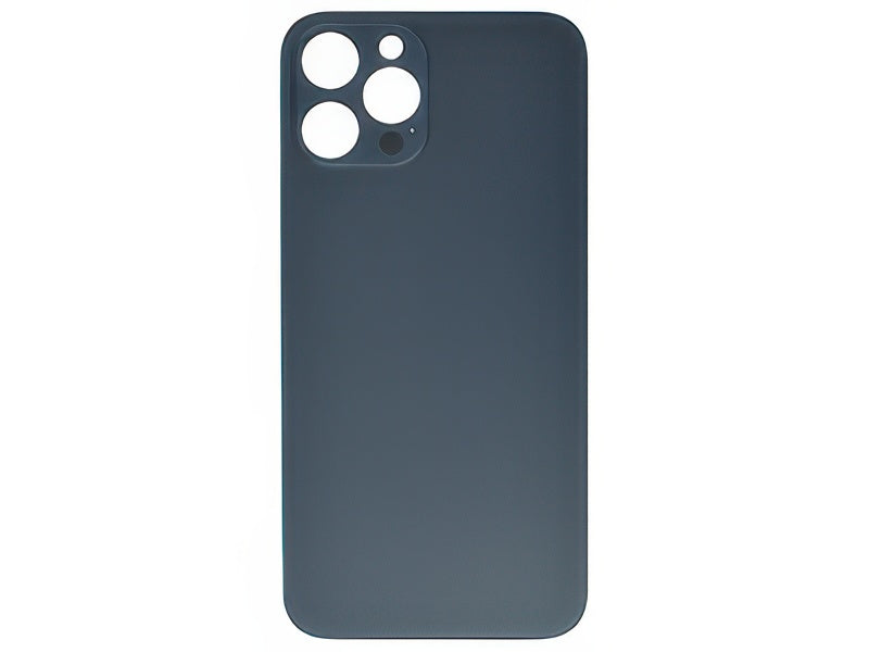 Vetrino Cover Batteria Blu vers. "Big Hole" (foro camere più grande dell'originale) per Apple iPhone 12 Pro Max
