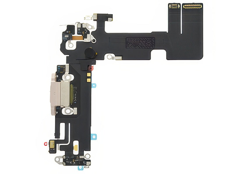 Flat cable + Connettore Ricarica + Microfono Rosa senza logo per Apple iPhone 13