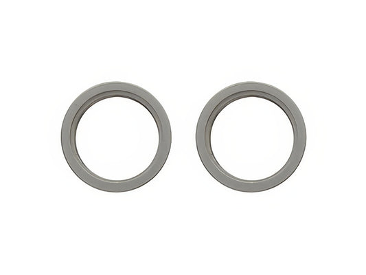 Anello Esterno Camera Posteriore Kit 2 Camere Bianco per Apple iPhone 13